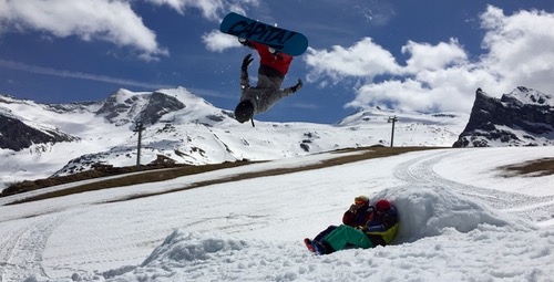 Freestyle Snowboard Team München Backflip Freestyle Snowboard Team München Backflip